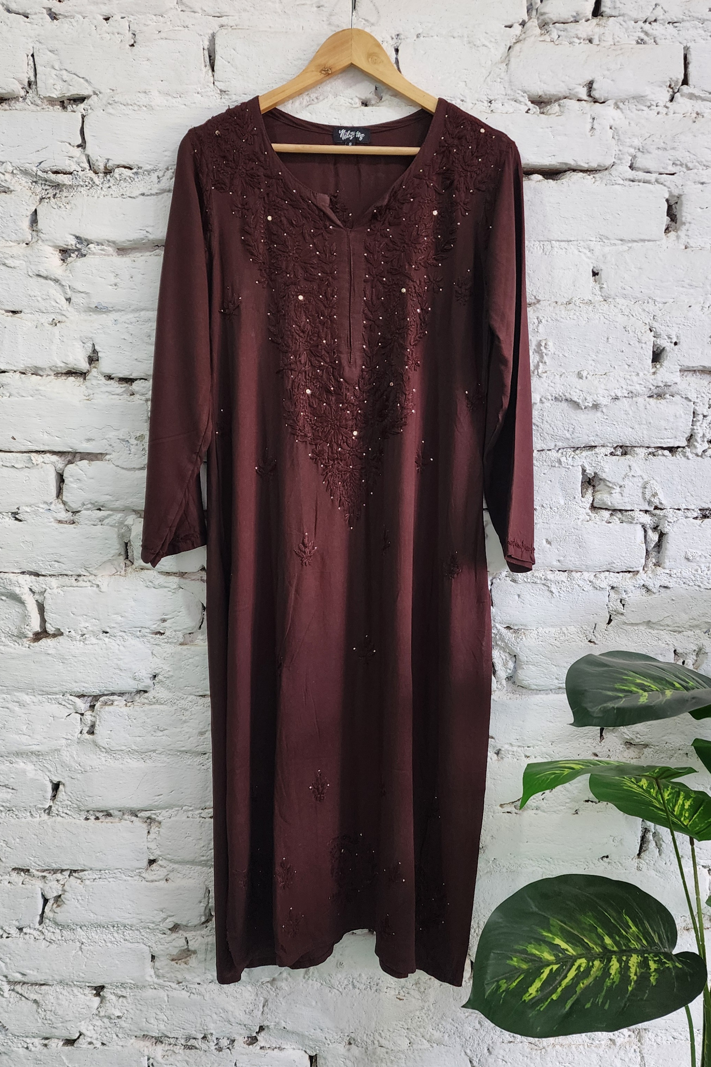 Chikankari Kurta Palazzo Set with Dupatta Cotton