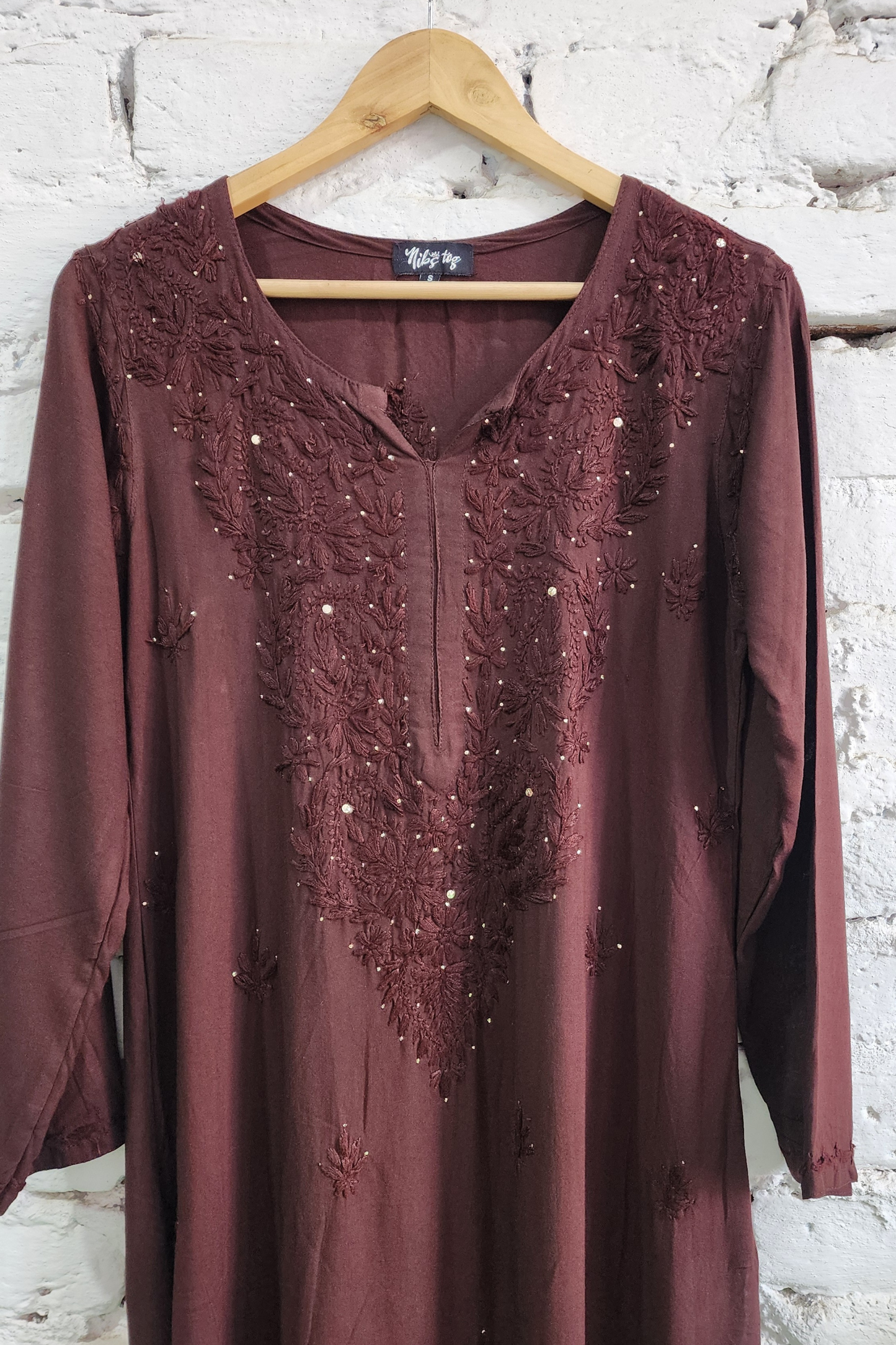 Chikankari Kurta Palazzo Set with Dupatta Cotton