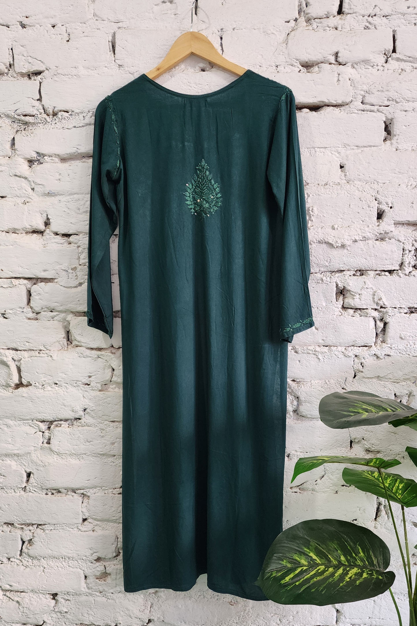 Chikankari Kurta Palazzo Set with Dupatta Cotton