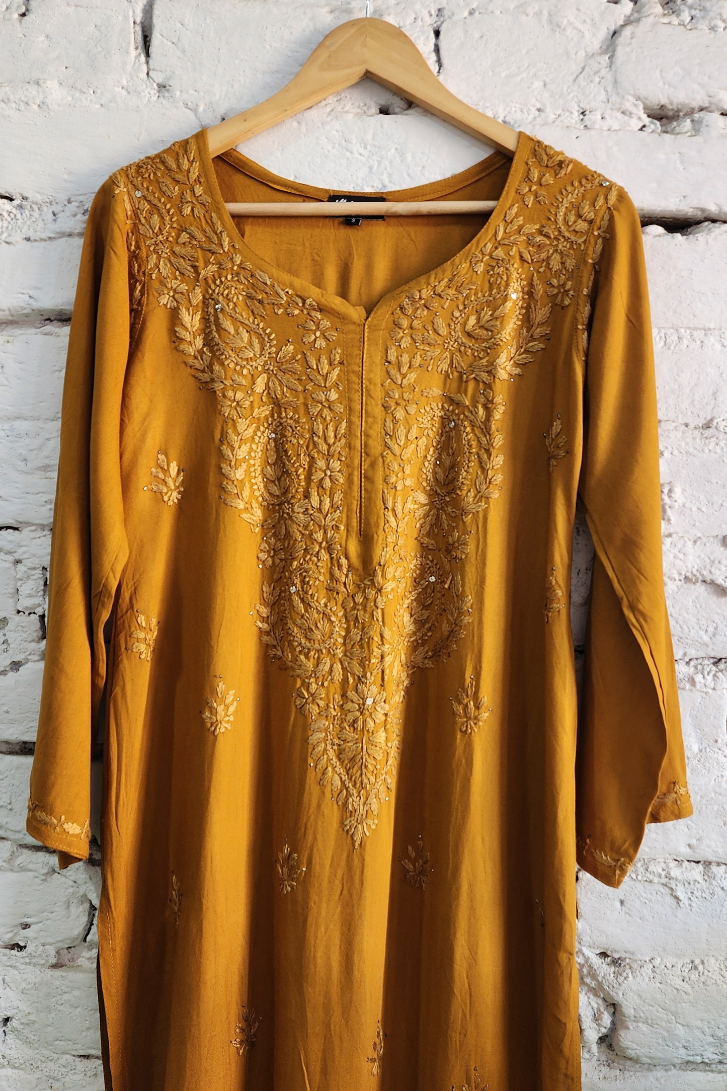 Chikankari Kurta Palazzo Set with Dupatta Cotton