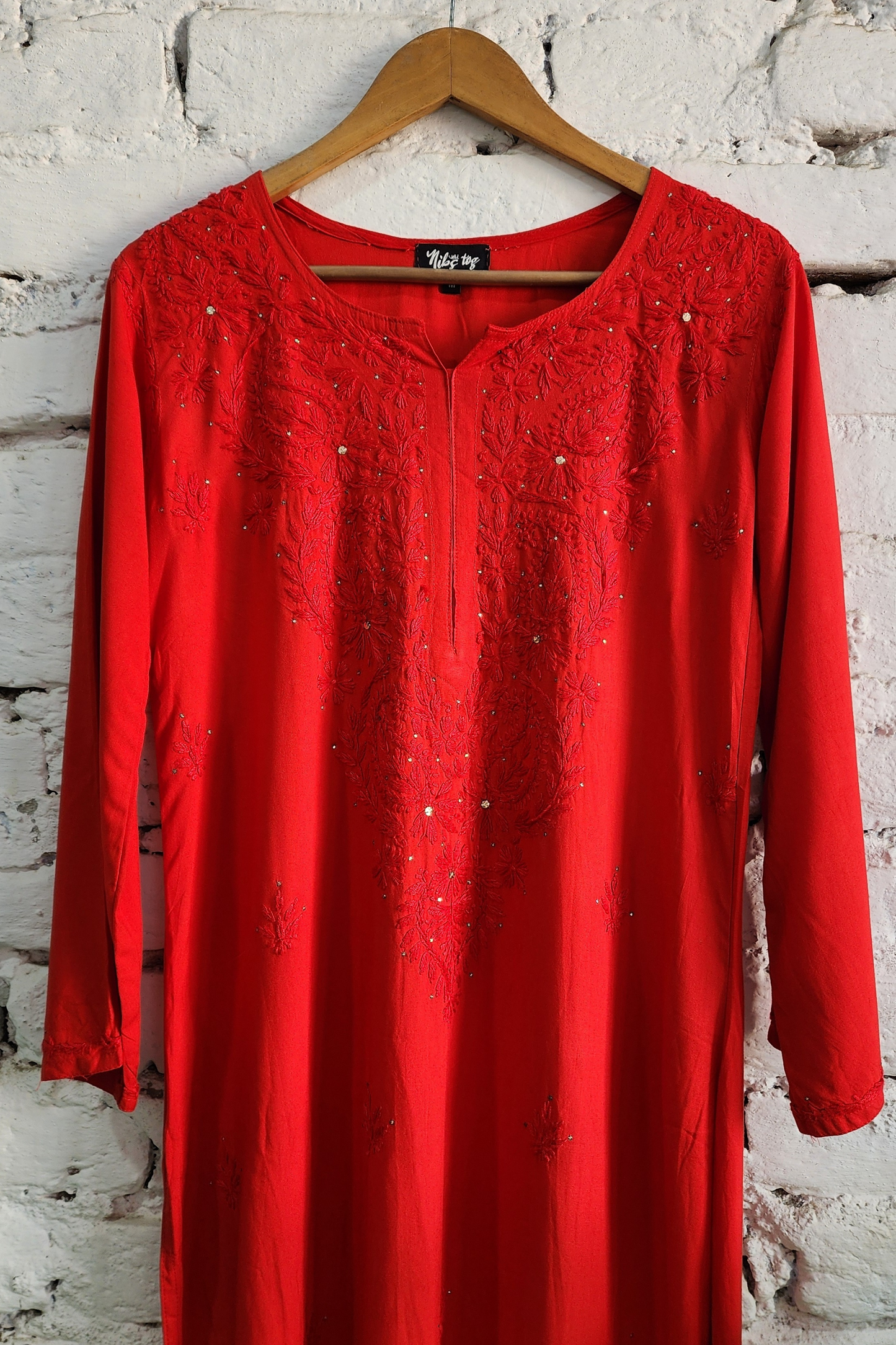 Chikankari Kurta Palazzo Set with Dupatta Cotton