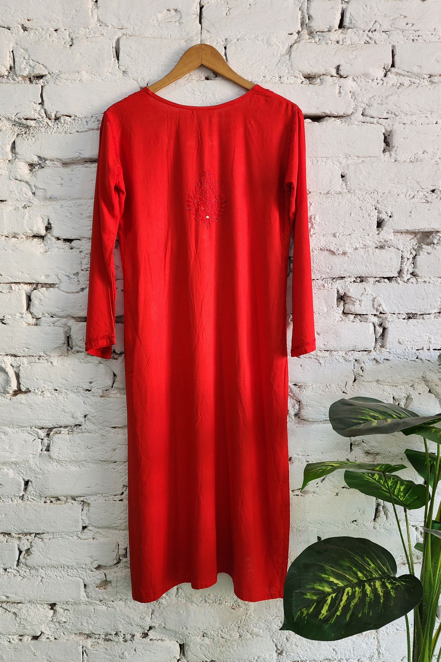 Chikankari Kurta Palazzo Set with Dupatta Cotton