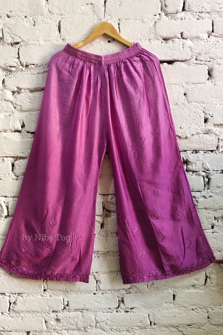 Ombre Purple Modal Silk Set