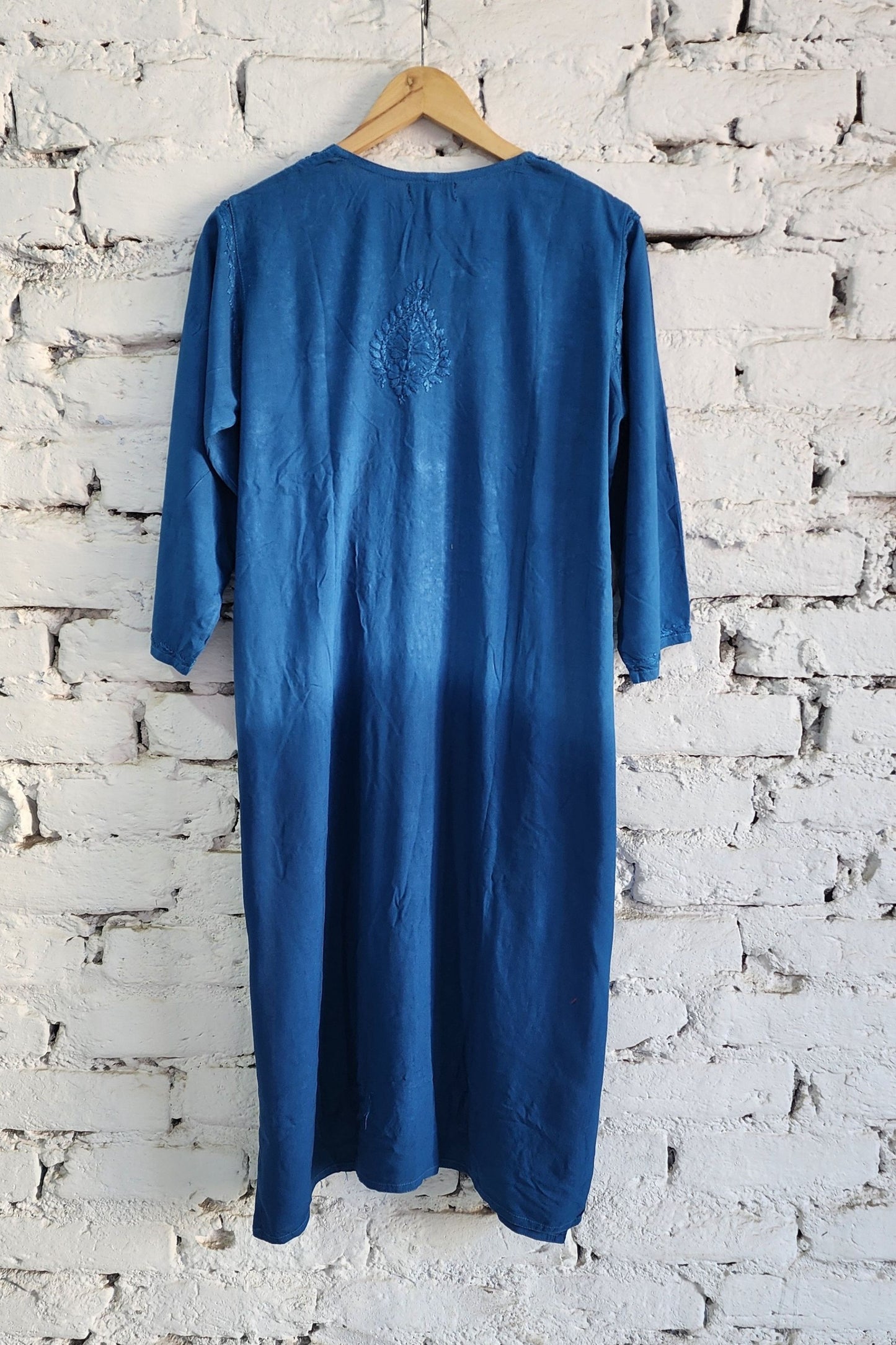 Ombre Kurta Palazzo Set with Dupatta
