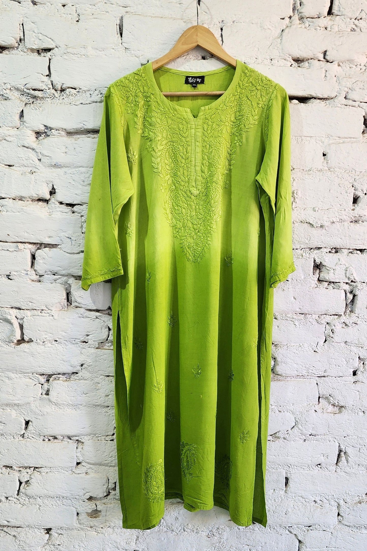 Ombre Kurta Palazzo Set with Dupatta