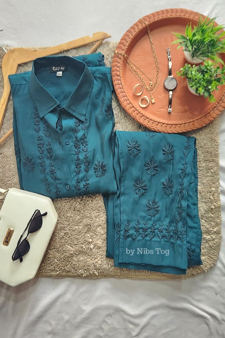 Chikankari Coord Set