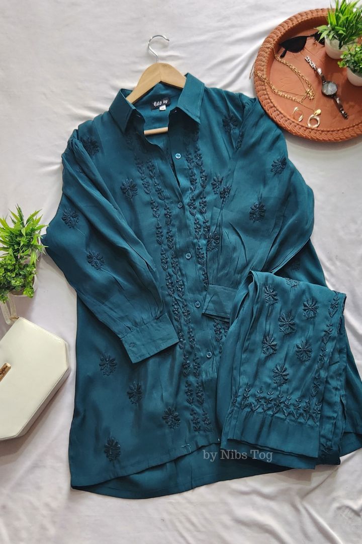 Chikankari Coord Set