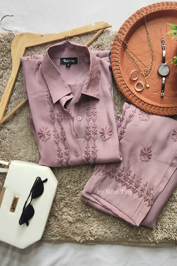 Chikankari Coord Set