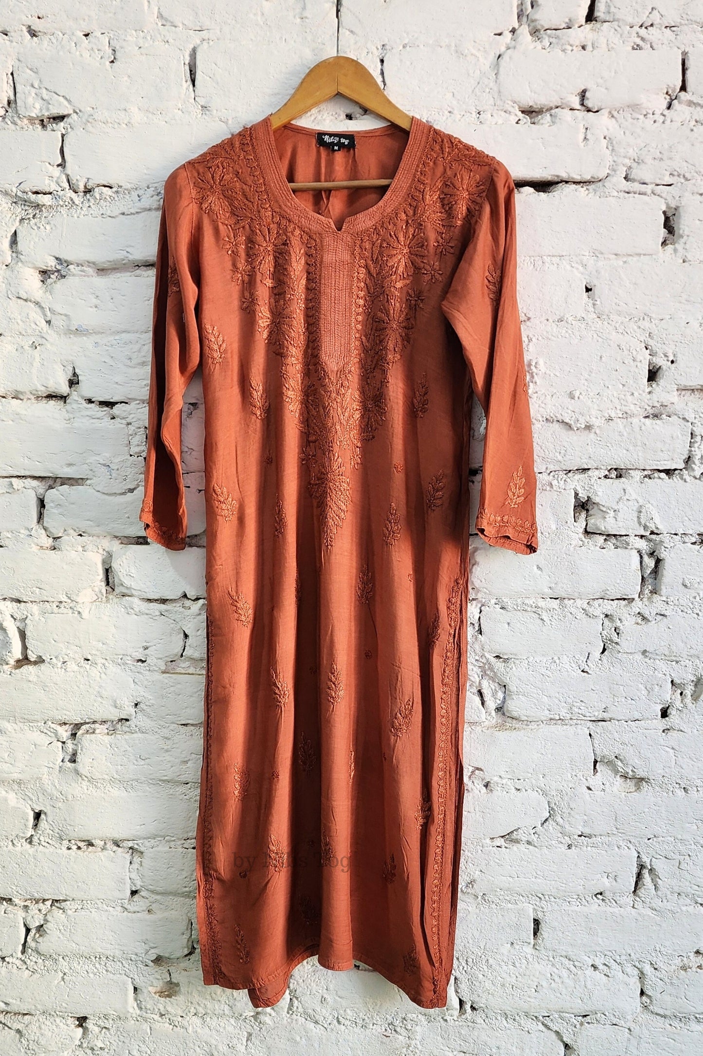 Afreen Muslin Cotton Chikankari Kurta