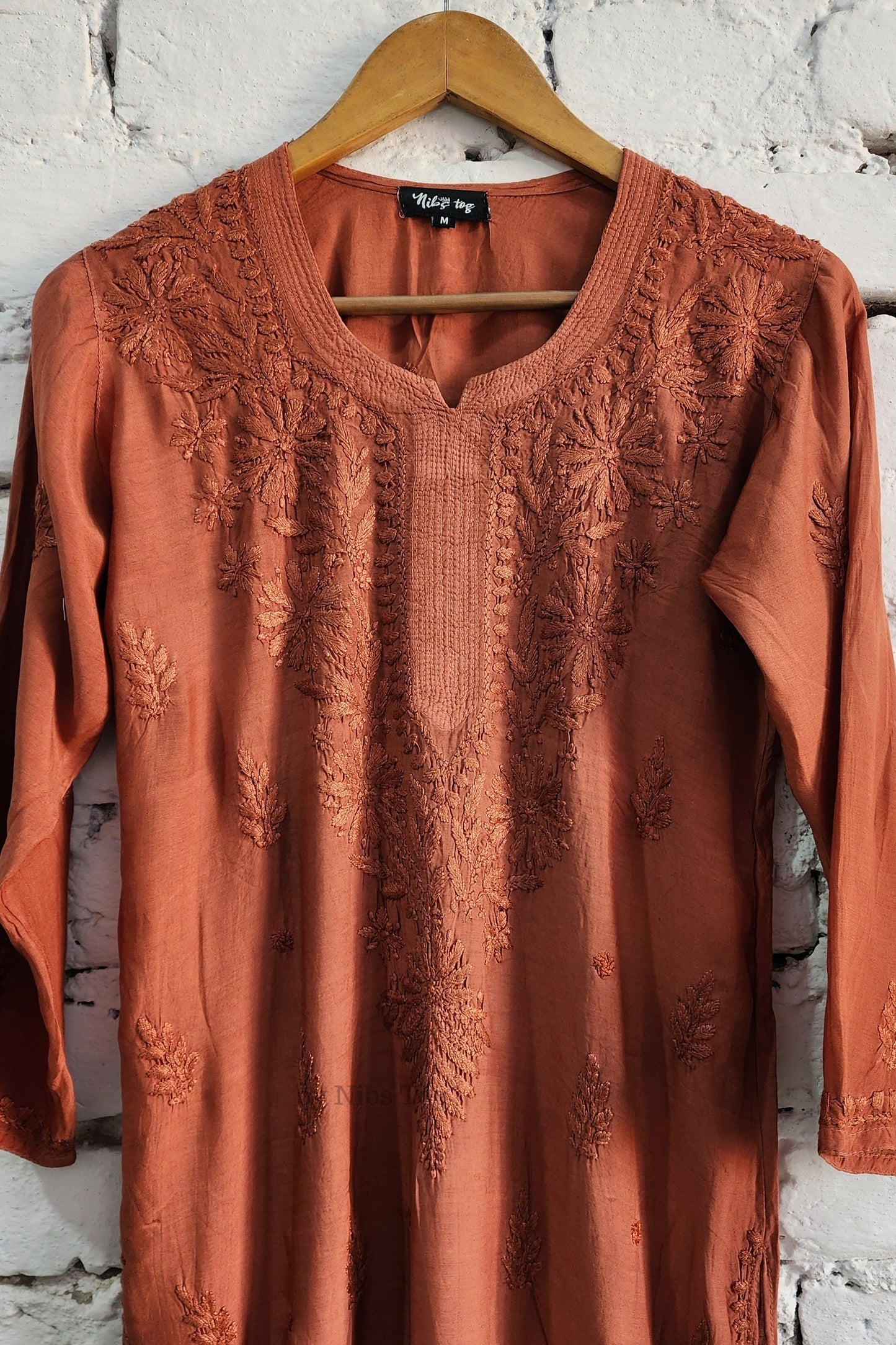 Afreen Muslin Cotton Chikankari Kurta