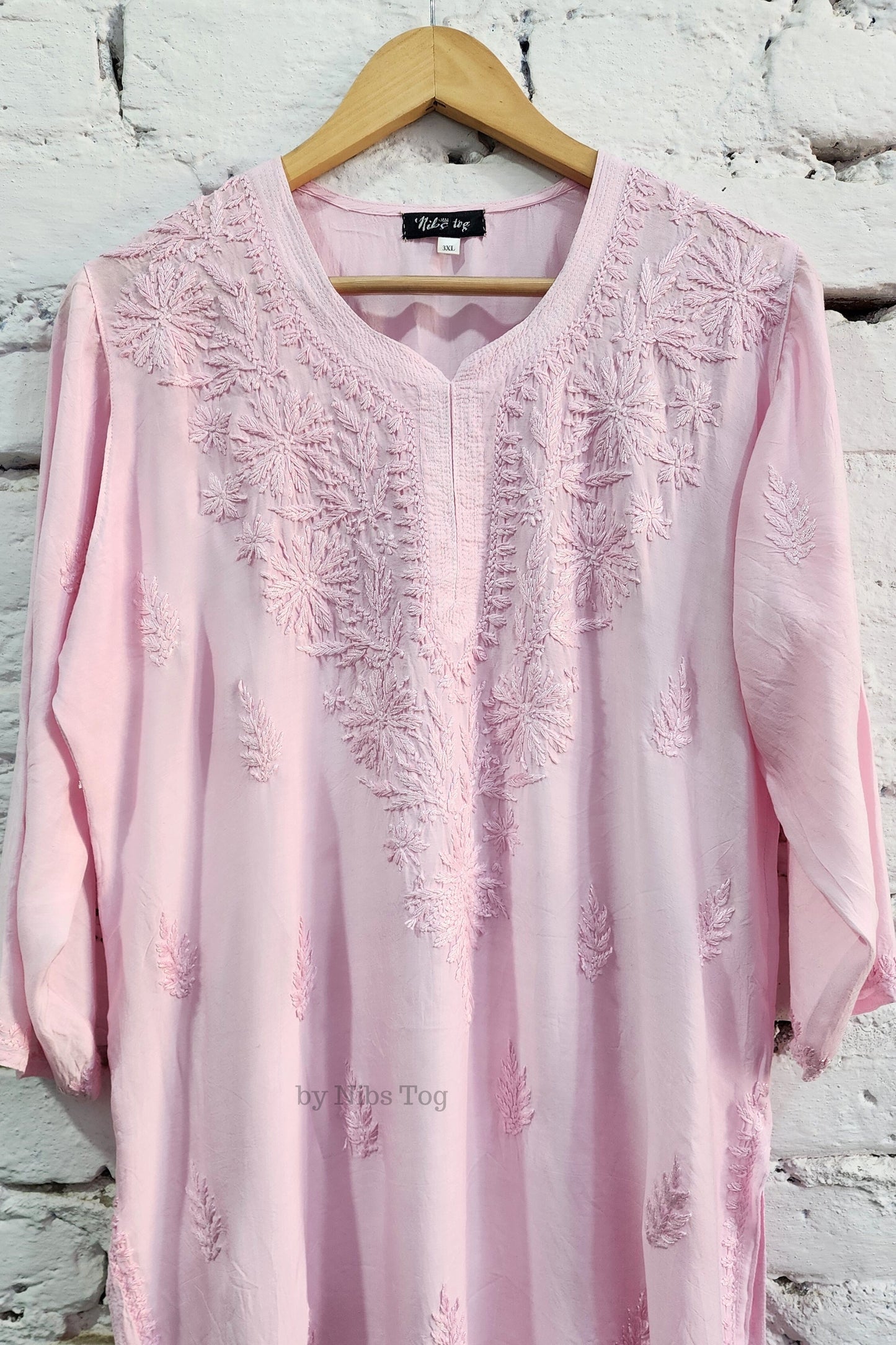 Afreen Muslin Cotton Chikankari Kurta