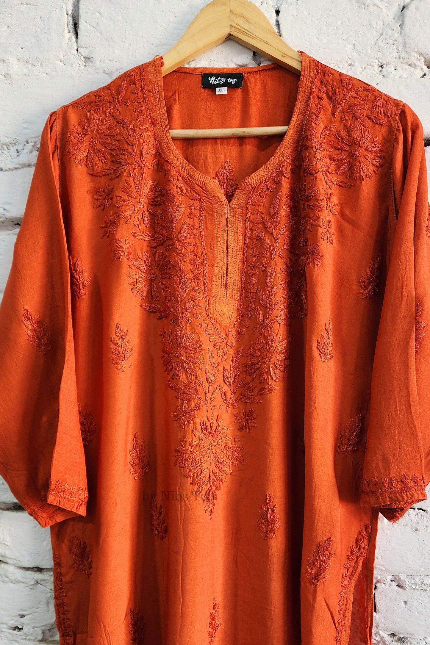 Afreen Muslin Cotton Chikankari Kurta