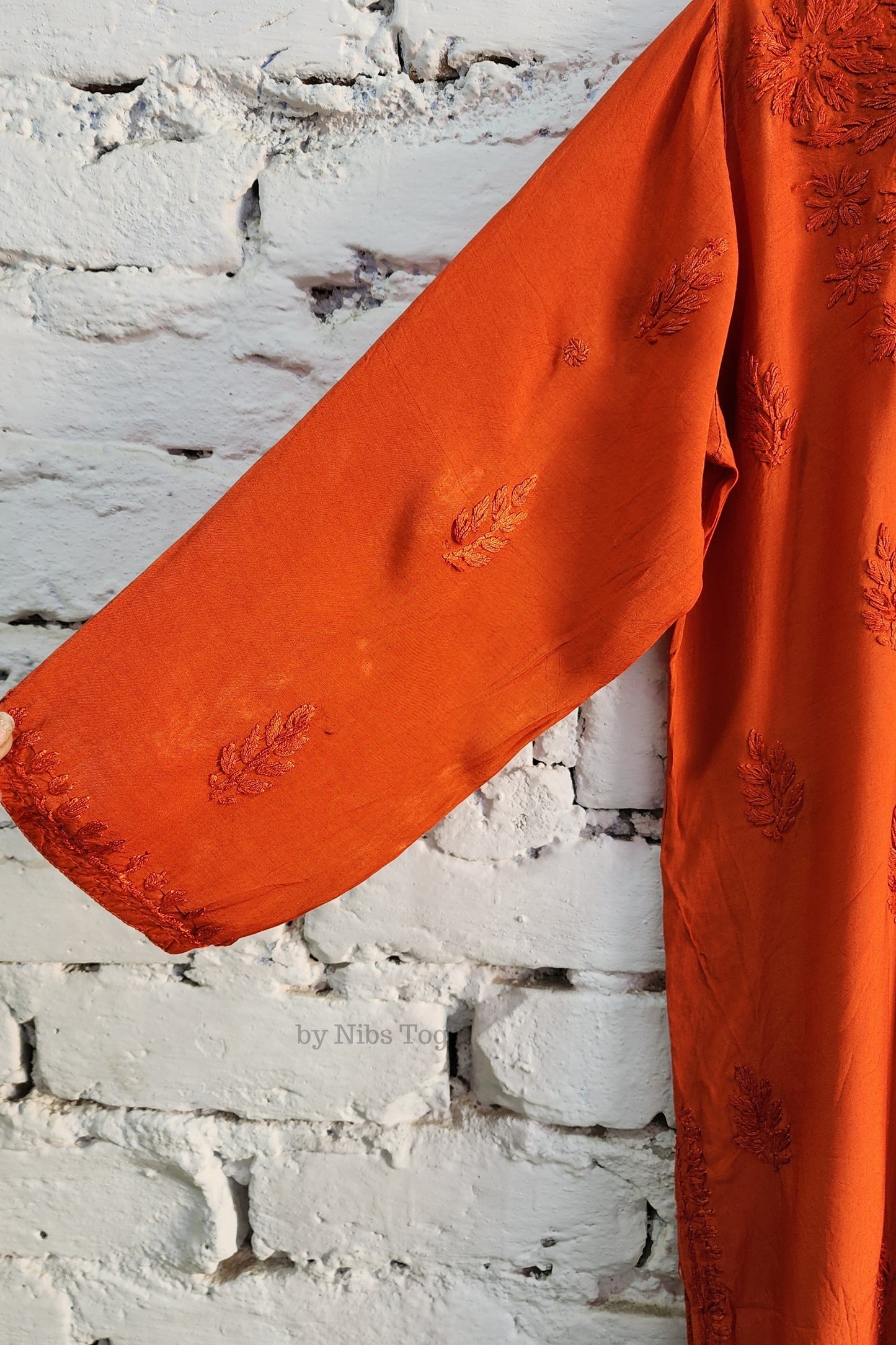 Afreen Muslin Cotton Chikankari Kurta