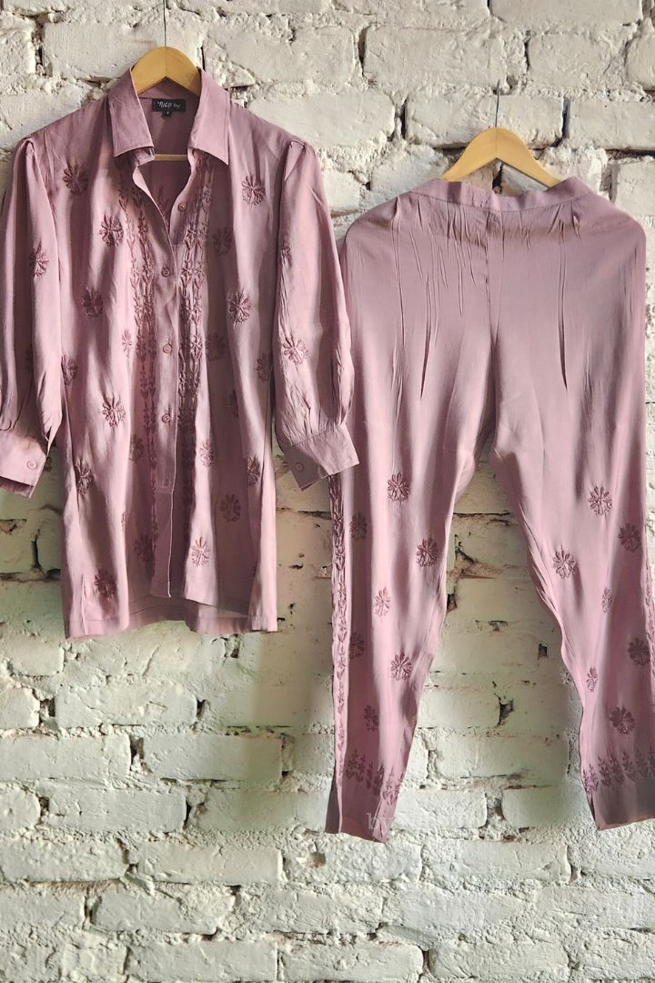 Chikankari Coord Set