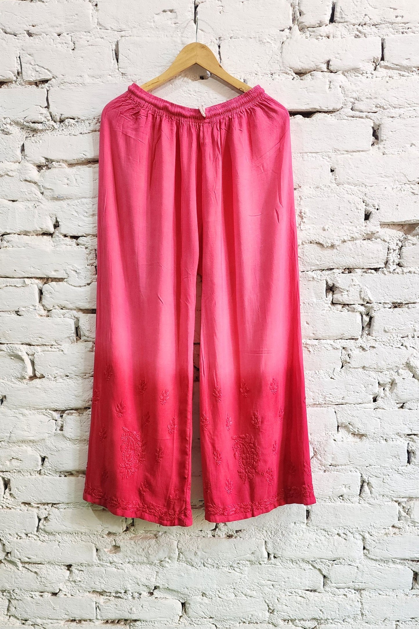 Ombre Kurta Palazzo Set with Dupatta