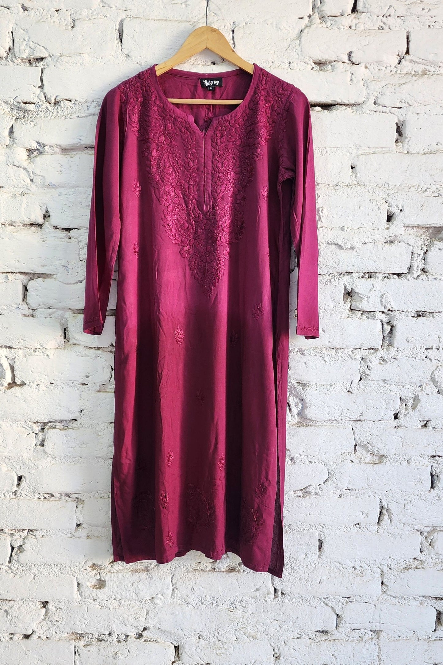 Ombre Kurta Palazzo Set with Dupatta