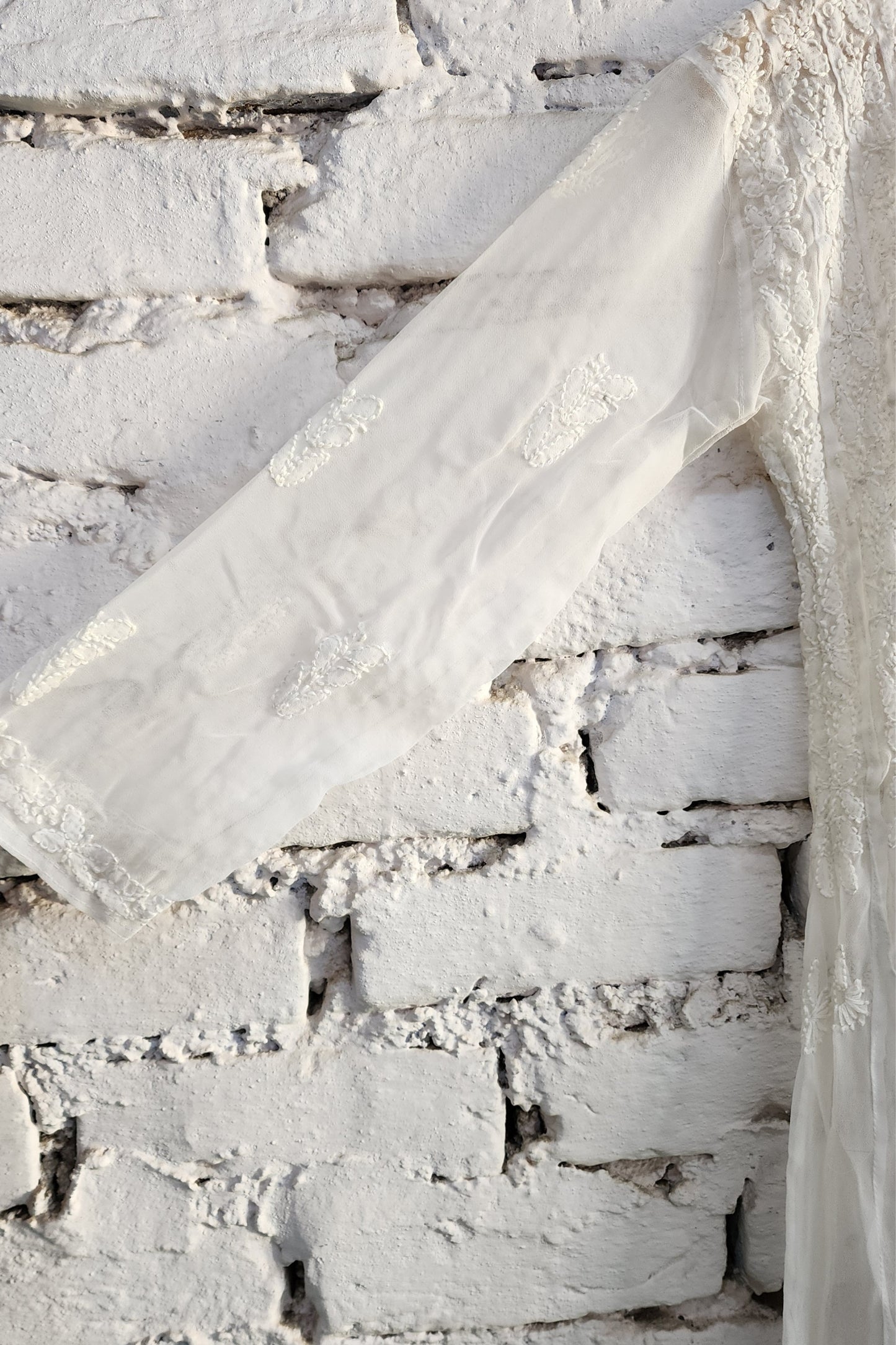 56 Kali Chikankari Anarkali with Inner