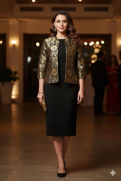 Banarasi Brocade Blazer Jacket