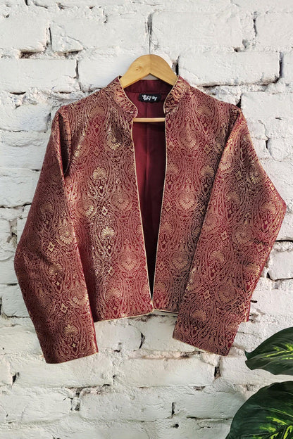Banarasi Brocade Blazer Jacket