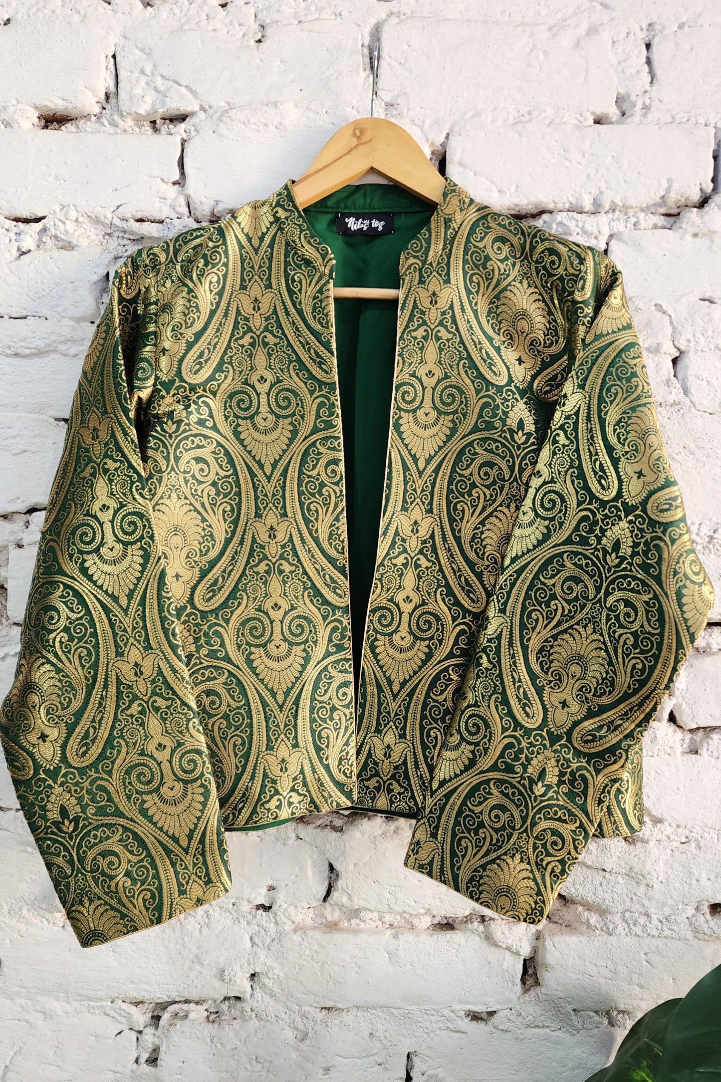 Banarasi Brocade Blazer Jacket