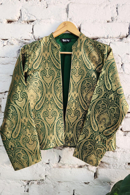 Banarasi Brocade Blazer Jacket