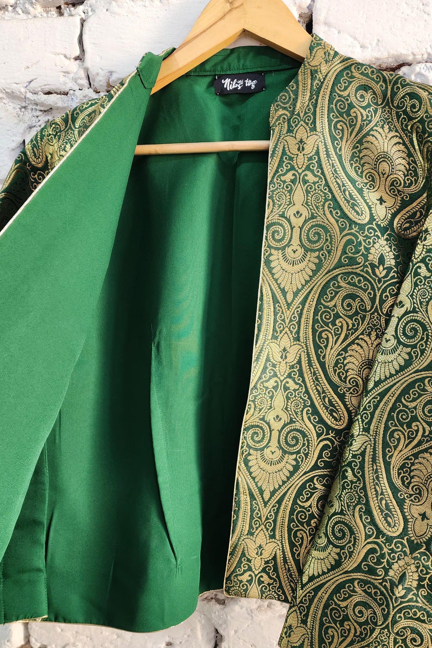 Banarasi Brocade Blazer Jacket