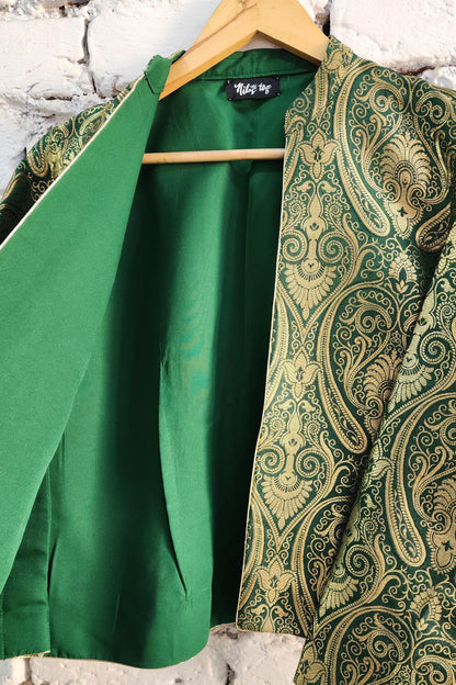 Banarasi Brocade Blazer Jacket