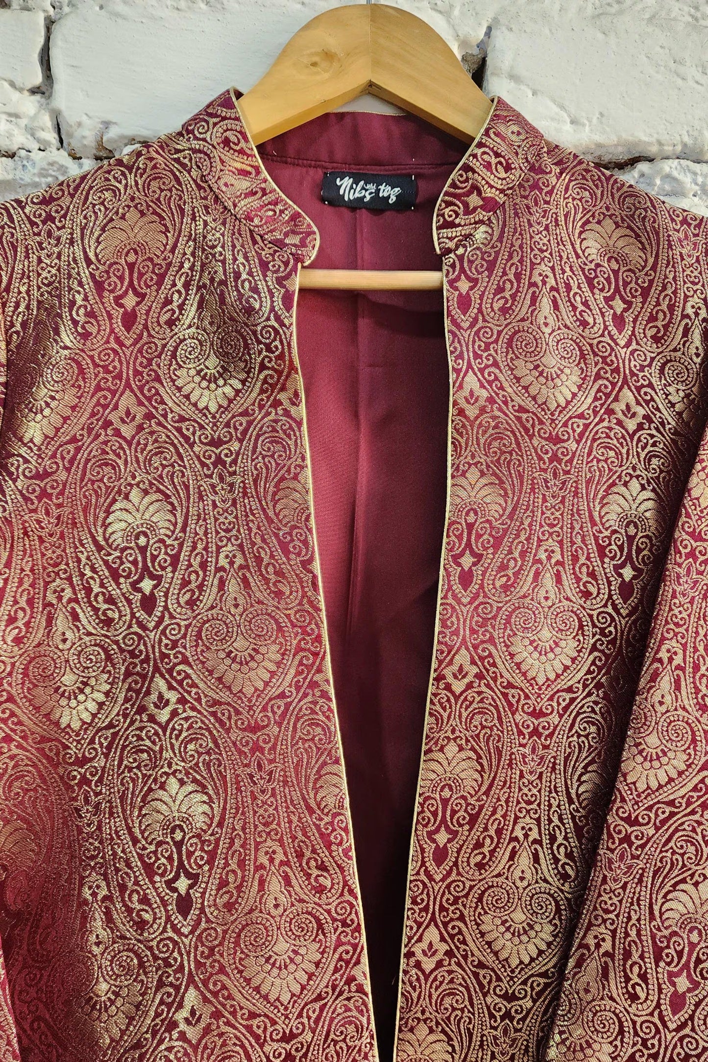 Banarasi Brocade Blazer Jacket