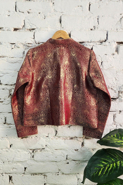 Banarasi Brocade Blazer Jacket