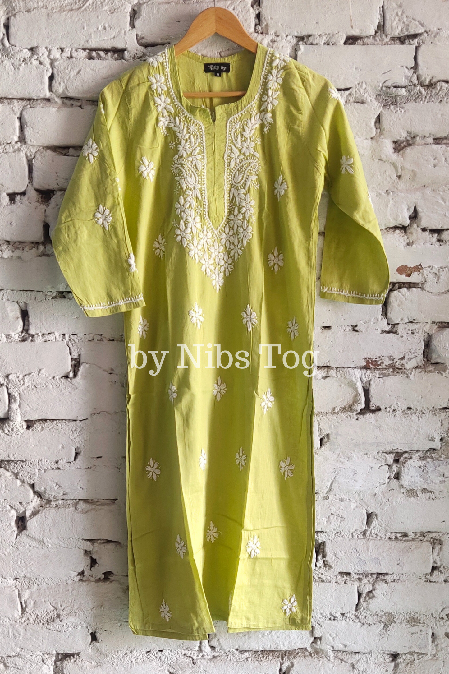 Sabab Cotton Chikankari Kurta for Women