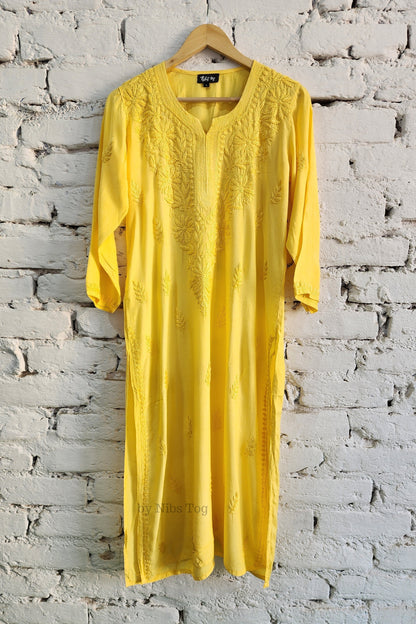 Afreen Muslin Cotton Chikankari Kurta