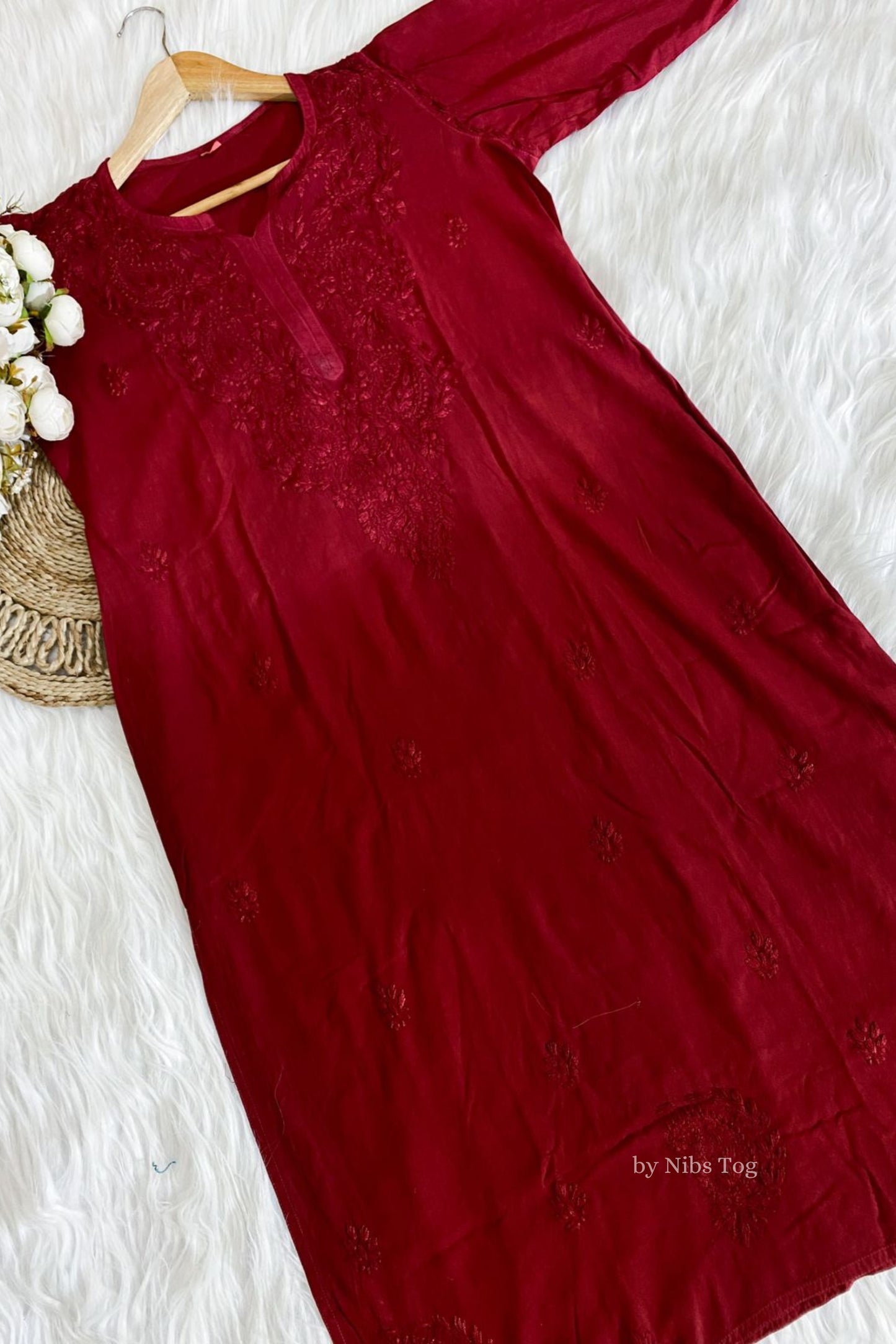 Ombre Kurta Palazzo Set with Dupatta